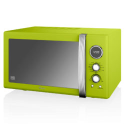 Swan Retro 900w Combi Microwave - Lime